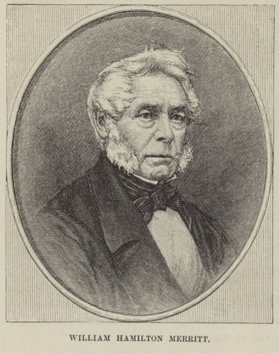Portræt af William Hamilton Merritt af English School