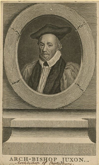 Portræt af William Juxon af English School