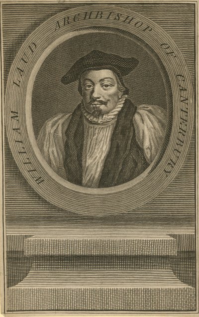 Portræt af William Laud af English School