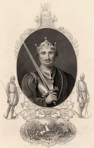 Portræt af Vilhelm Erobreren af English School