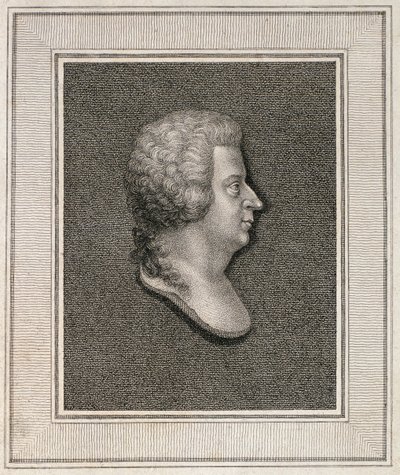 Portræt af Wolfgang Amadeus Mozart (1756-91), udgivet i 1814 af English School