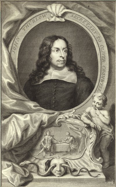 Portræt af John Thurloe af English School