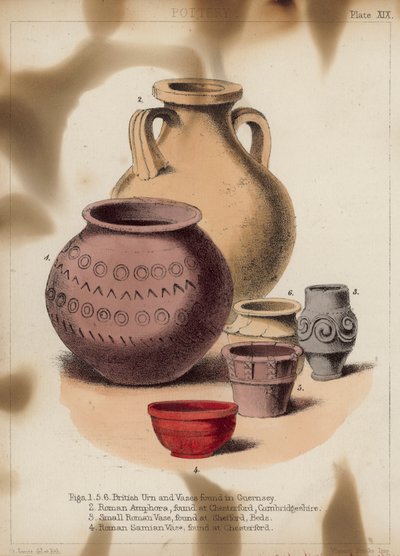 Keramik (farvelitografi) af English School