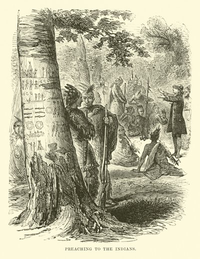 Prædiker for indianerne af English School