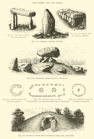 Prehistoric monuments  af English School