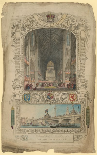 Præsenteret for abonnenter på avisen The Age af English School