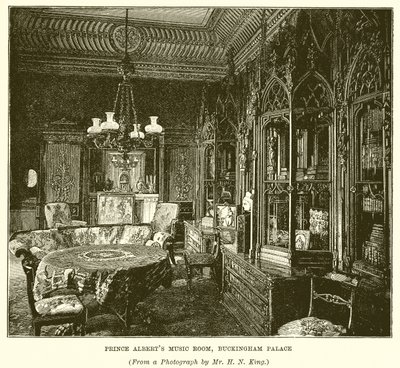 Prince Alberts Music Room, Buckingham Palace af English School