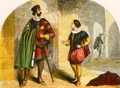 Prins Arthur kræver sin onkels krone af English School