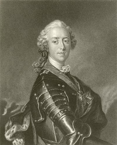 Prins Charles Edward Stuart af English School