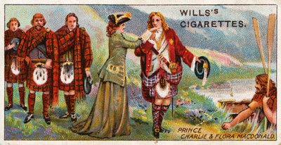 Prins Charlie og Flora Macdonald af English School
