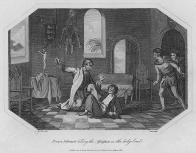 Prins Edward dræber snigmorderen i det hellige land af English School