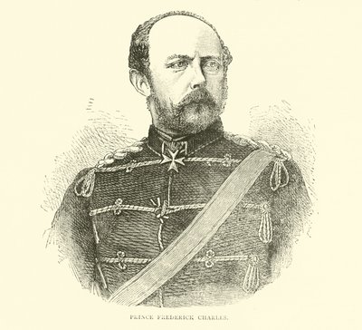 Prins Frederick Charles, august 1870 af English School
