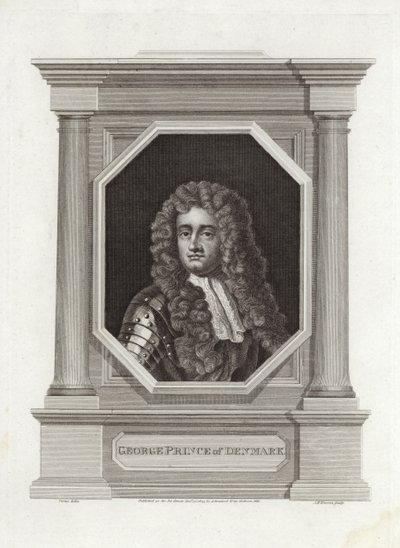 Prins George af Danmark af English School