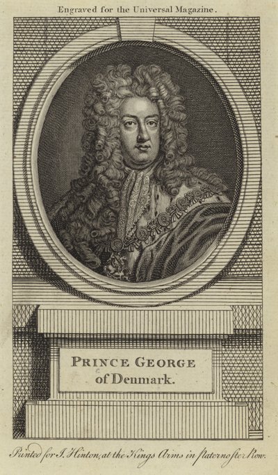 Prins George af Danmark af English School