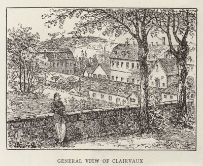 Prins Krapotkine ved Clairvaux (gravering) af English School
