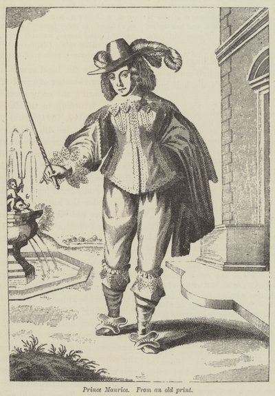 Prins Maurice (gravering) af English School