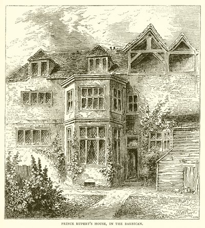 Prince Ruperts House, i Barbican af English School