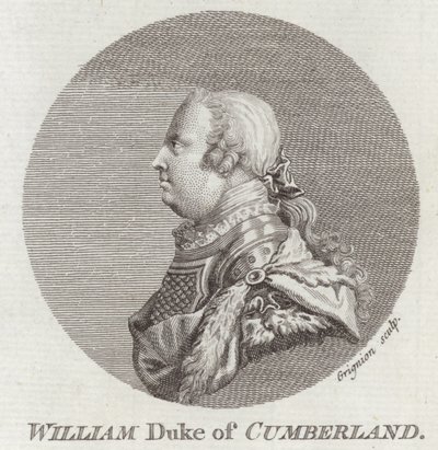Prins William, hertug af Cumberland af English School