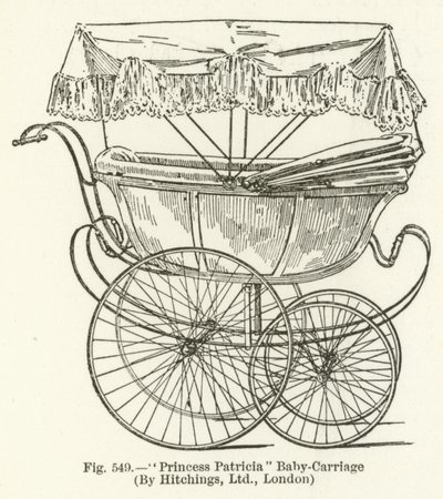 Prinsesse Patricia Baby-Carriage, af Hitchings, London af English School