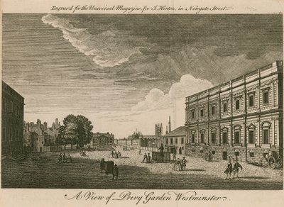 Privy Garden Westminster af English School