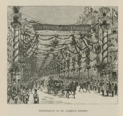 Procession i St James