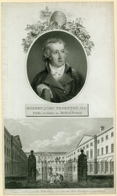 Professor John Thornton, offentlig lektor i medicinsk botanik af English School