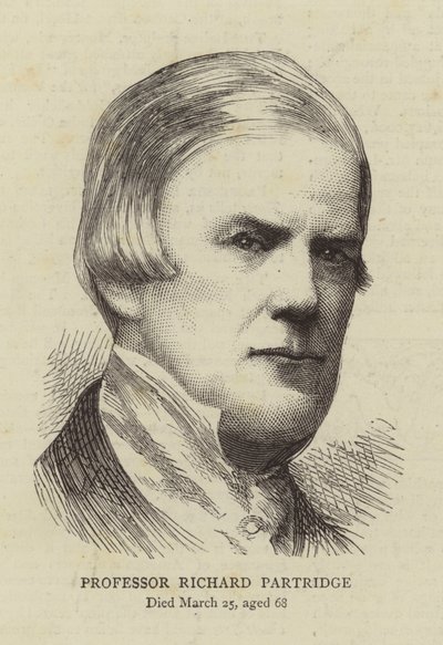 Professor Richard Partridge (gravering) af English School