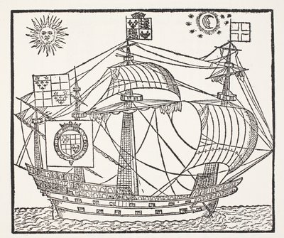 Prognostication everlasting, af L. & T. Digges, trykt af T. Marshe, London, 1576 af English School