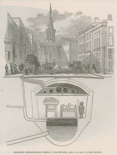 Foreslået Metropolitan metro af English School
