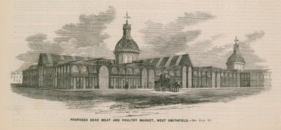 Geplanter Fleisch- und Geflügelmarkt, West Smithfield von English School