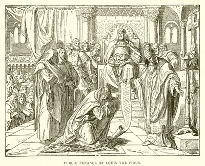 Ludvig den frommes offentlig bod af English School