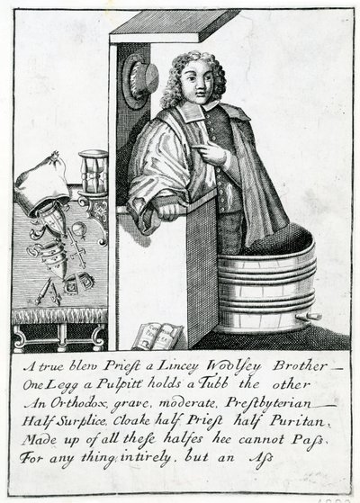 Prædikestolssatire, 1689 af English School