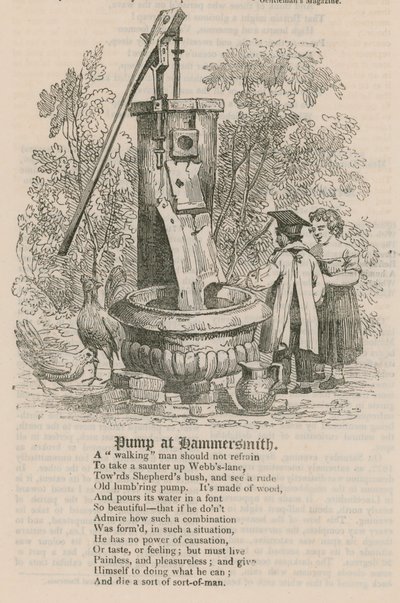 Pumpe in Hammersmith von English School