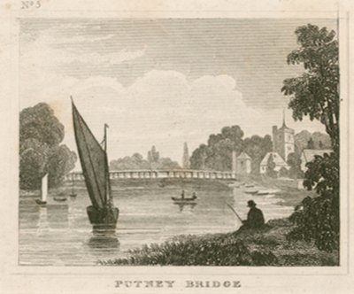 Putney Bridge, London af English School