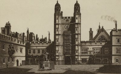 Quadrangle, Eton College (litho) af English School