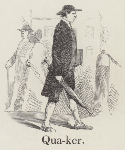Quaker (gravering) af English School