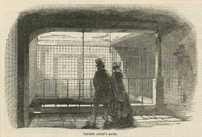 Queen Annes Bath af English School