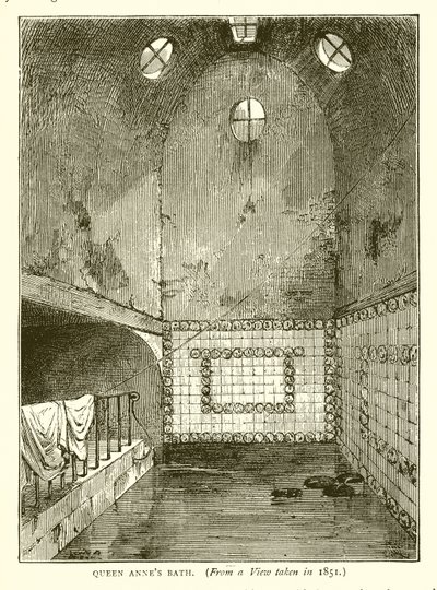 Queen Annes Bath af English School