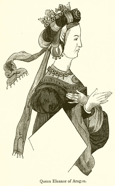 Dronning Eleanor af Aragon af English School