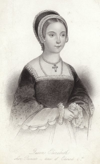 Dronning Elizabeth I af England af English School