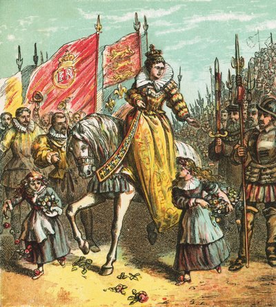 Dronning Elizabeths tiltrædelse af English School