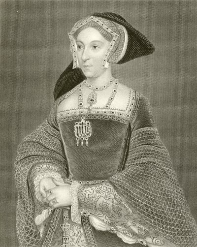 Dronning Jane Seymour af English School