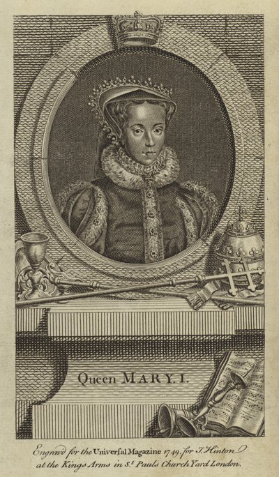 Dronning Mary I af English School