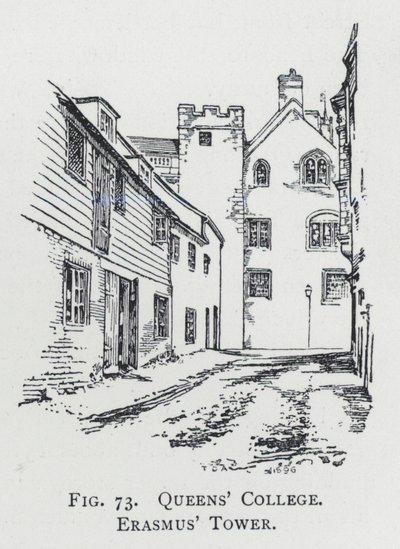 Queens "College, Erasmus" Towerdani af English School