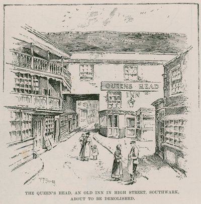 Queens Head, Southwark af English School