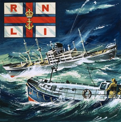 R.N.L.I. Royal Naval Lifeboat Institution af English School
