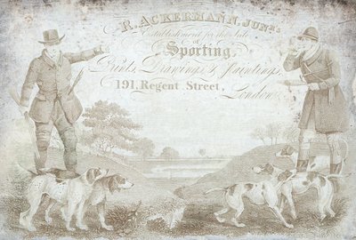 R Ackermann, Junior, Regent Street 191, handelskort af English School