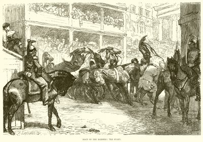 Race of the Barberi: The Start af English School