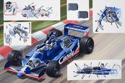 Racerbil af English School