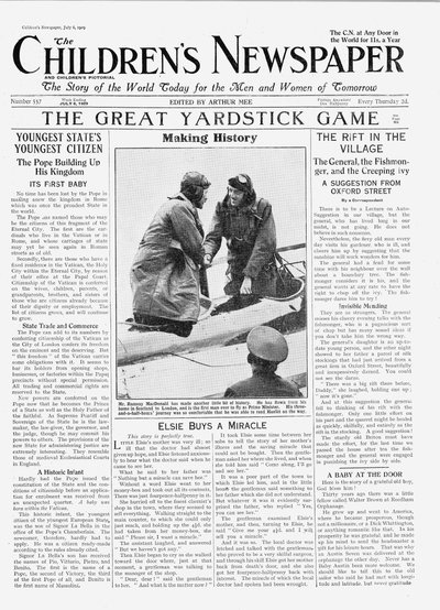 Ramsay MacDonald, den første mand, der fløj som premierminister, forside af 